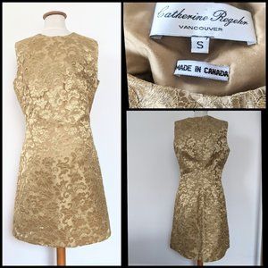 Gold Lace Catherine Regehr Dress